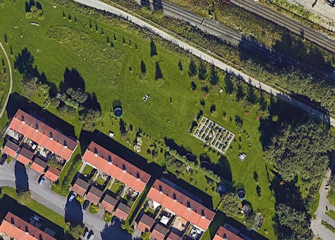 Fellesareal i Dalen Hageby